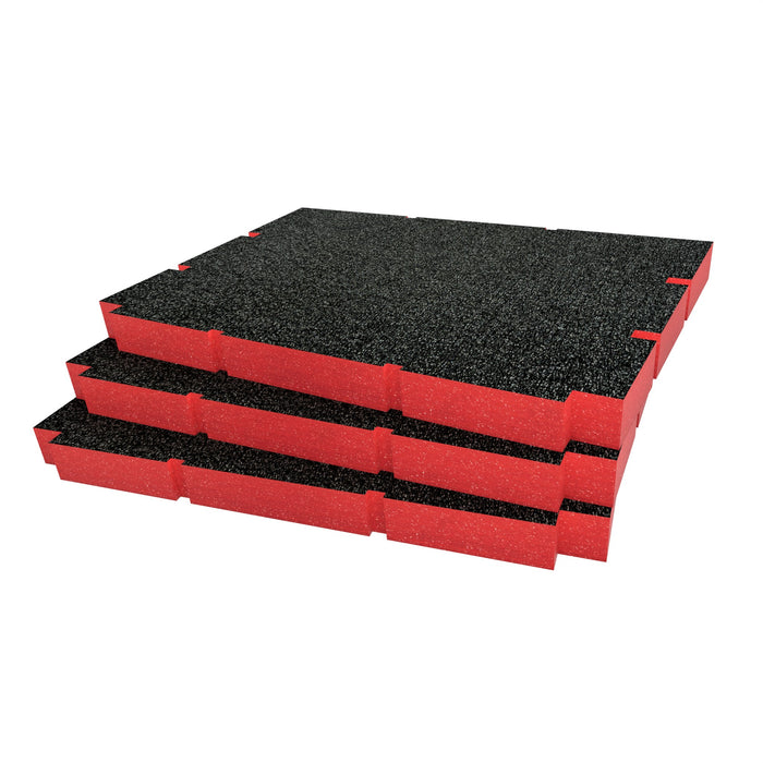 Bunker Load-Up Stacking Three Drawer Toolbox Foam Inserts
