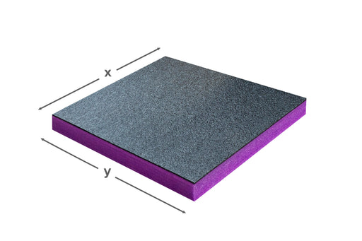 Shadow Foam Custom Size (50mm Purple) - Shadow Foam