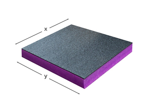 Shadow Foam Custom Size (70mm Purple) - Shadow Foam