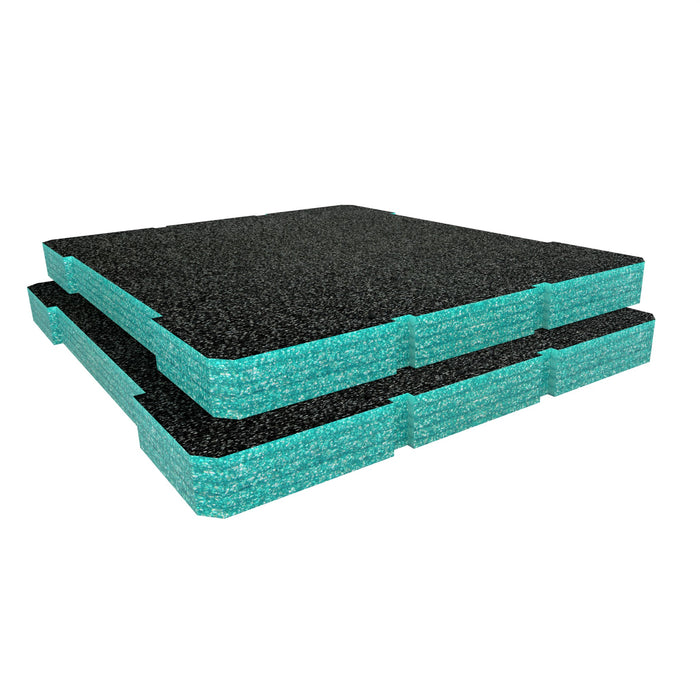 Toughbuilt StackTech Rolling 3 Drawer Locking Tool Box Foam Inserts