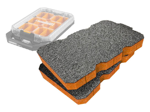 Toughbuilt StackTech Compact Organiser Foam Inserts - Shadow Foam