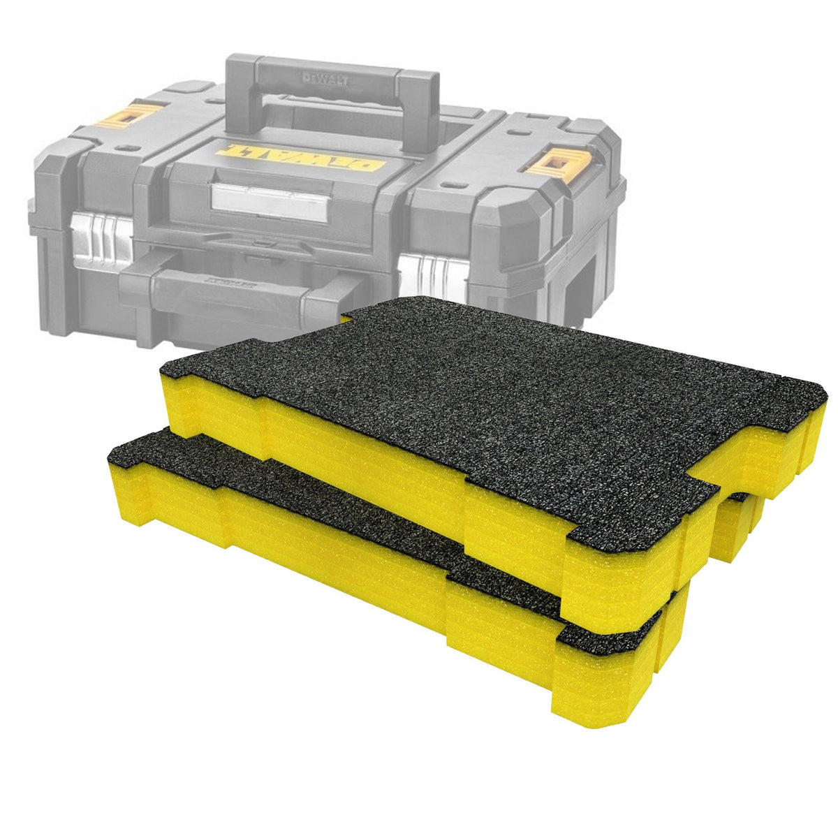 DeWalt TSTAK Toolbox Foam Inserts — Shadow Foam