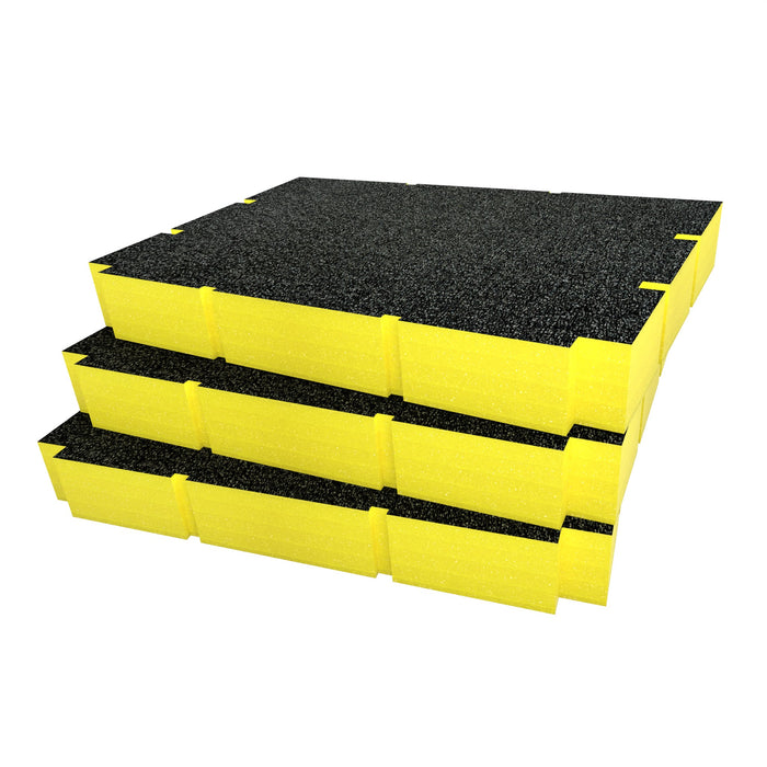 Bunker Load-Up Stacking Three Drawer Toolbox Foam Inserts