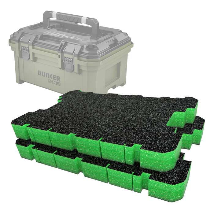 Bunker Load-Up Stacking Tool Box 230mm Foam Inserts